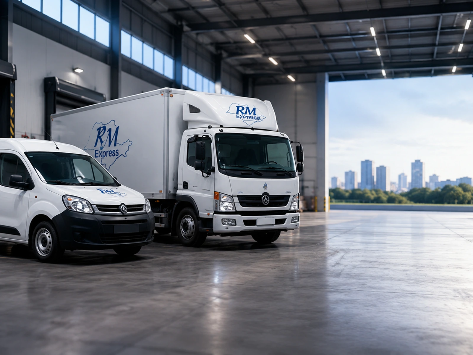 Operação logística da RM Express para rotinas programadas